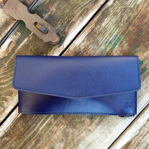 Leather Wallet_Indigo