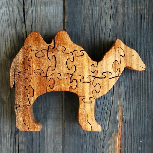 Wooden Camel Puzzle