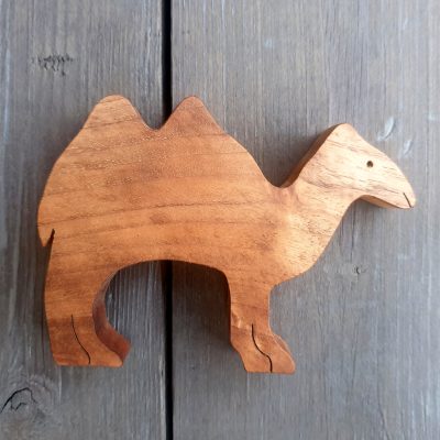 Small Wooden Camel
