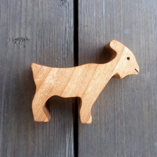 Small Wooden Goat