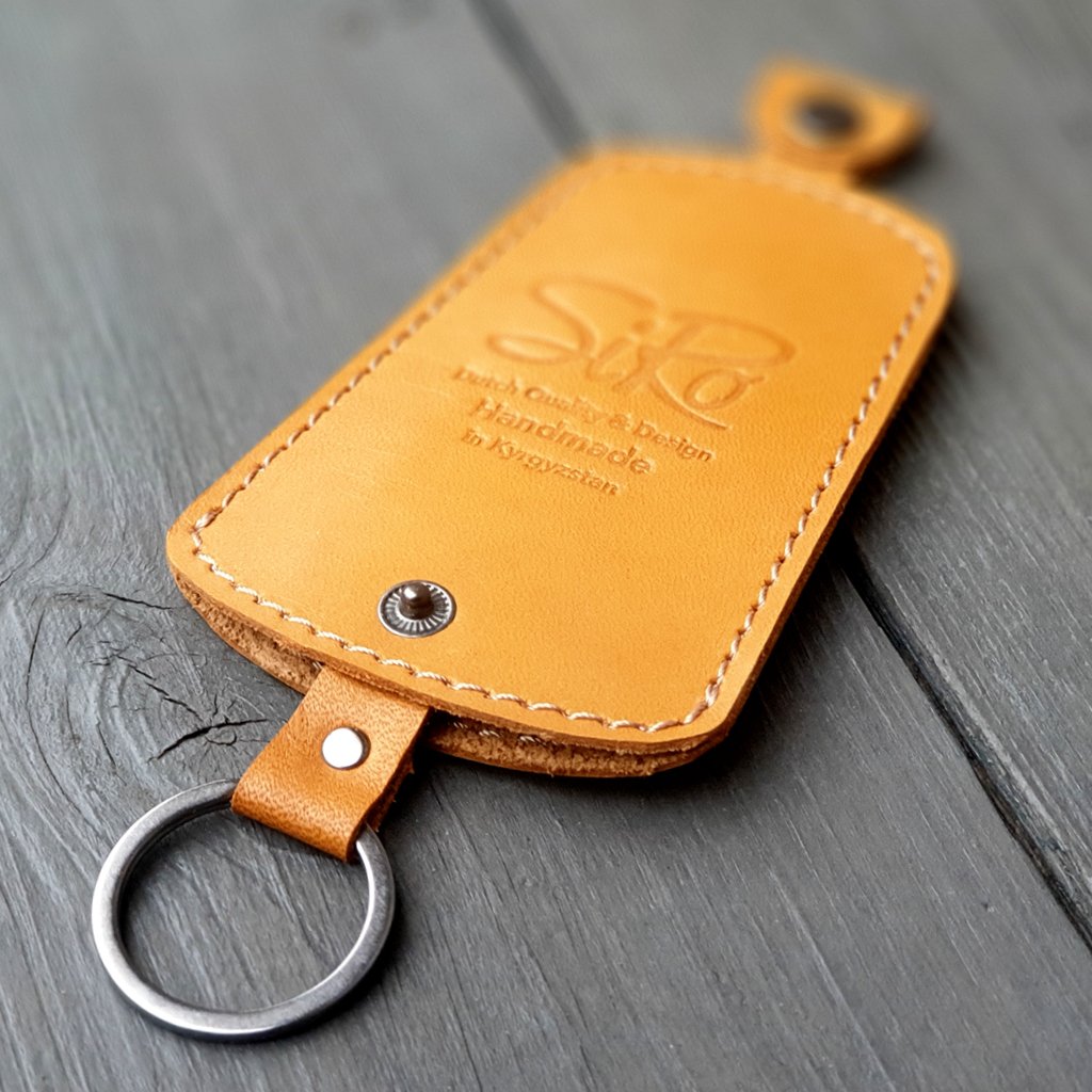 Mens Small Leather Key Case, Fashion Leather Key Pouch
